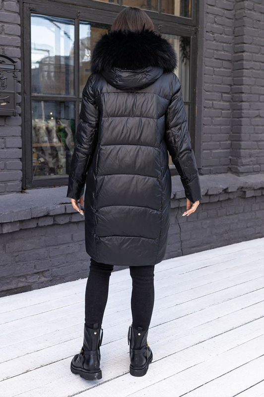 Женское приталенное пальто 2023-2024 с поясом