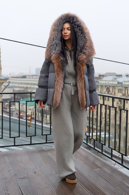 Зимний пуховик парка Tannossto