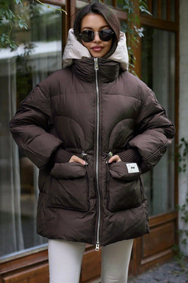 Пуховик Pang Million оверсайз кроя