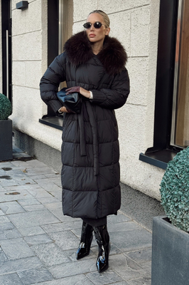 Пуховик длинный Vivilona oversize